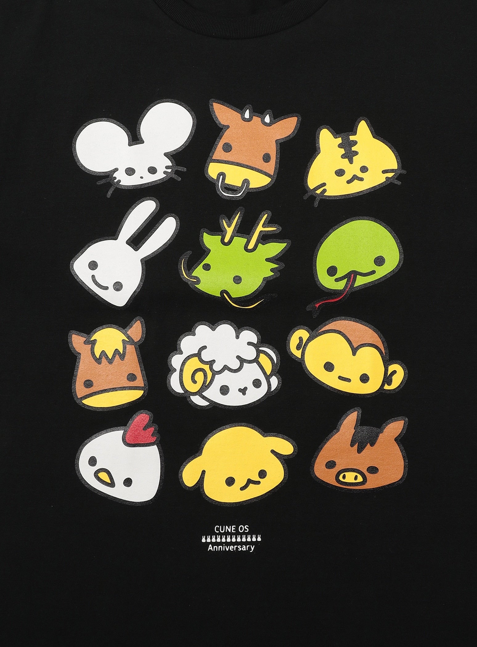 OS 12th Anniv. T-SHIRTS 十二支 – CUNE