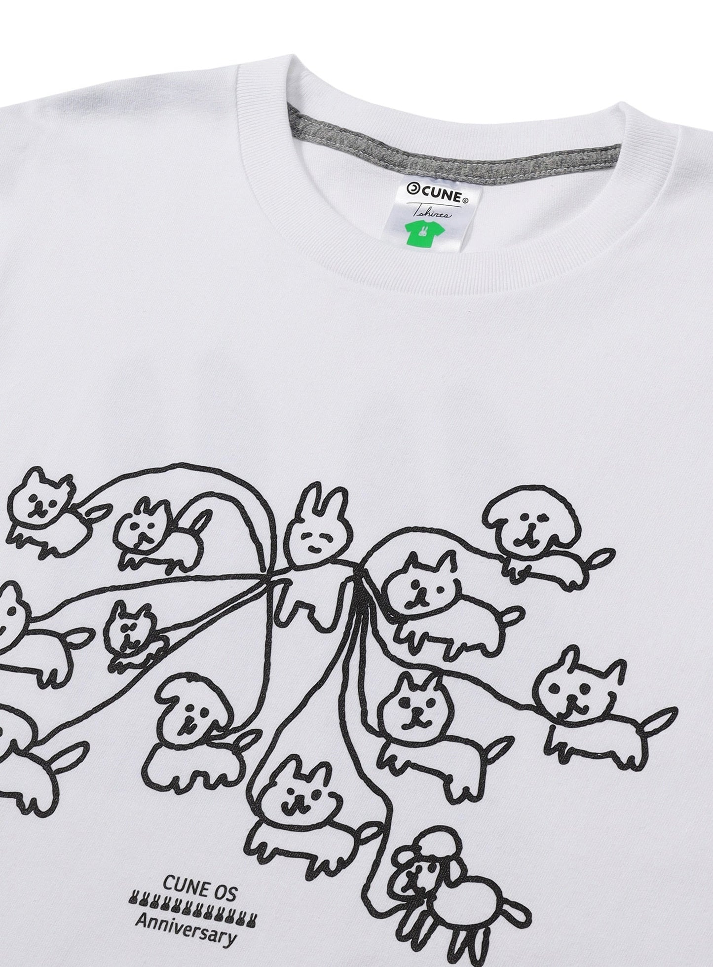 OS 12th Anniv. T-SHIRTS 12匹の犬の散歩