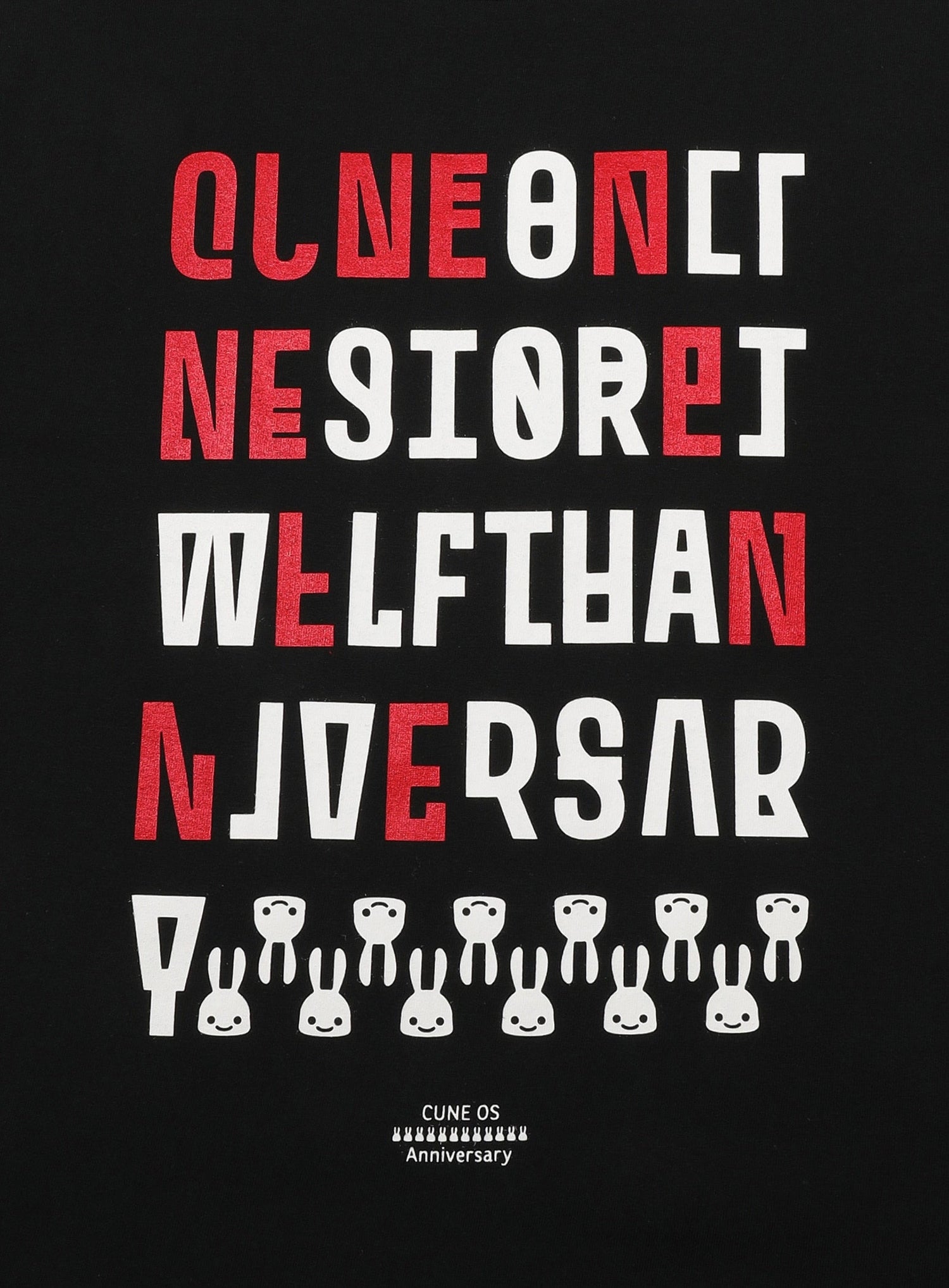 OS 12th Anniv. T-SHIRTS 暗号のような12周年