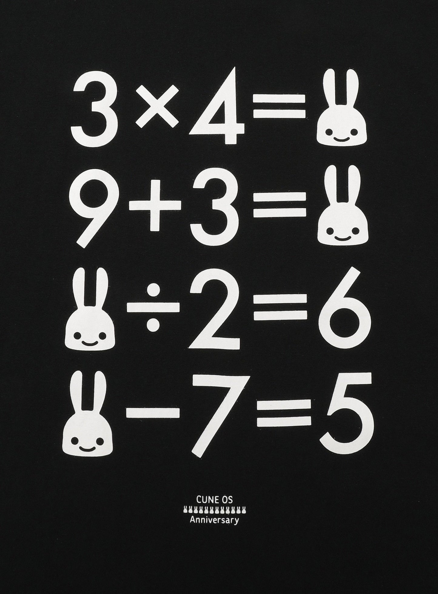 OS 12th Anniv. T-SHIRTS 回答が12になる計算式