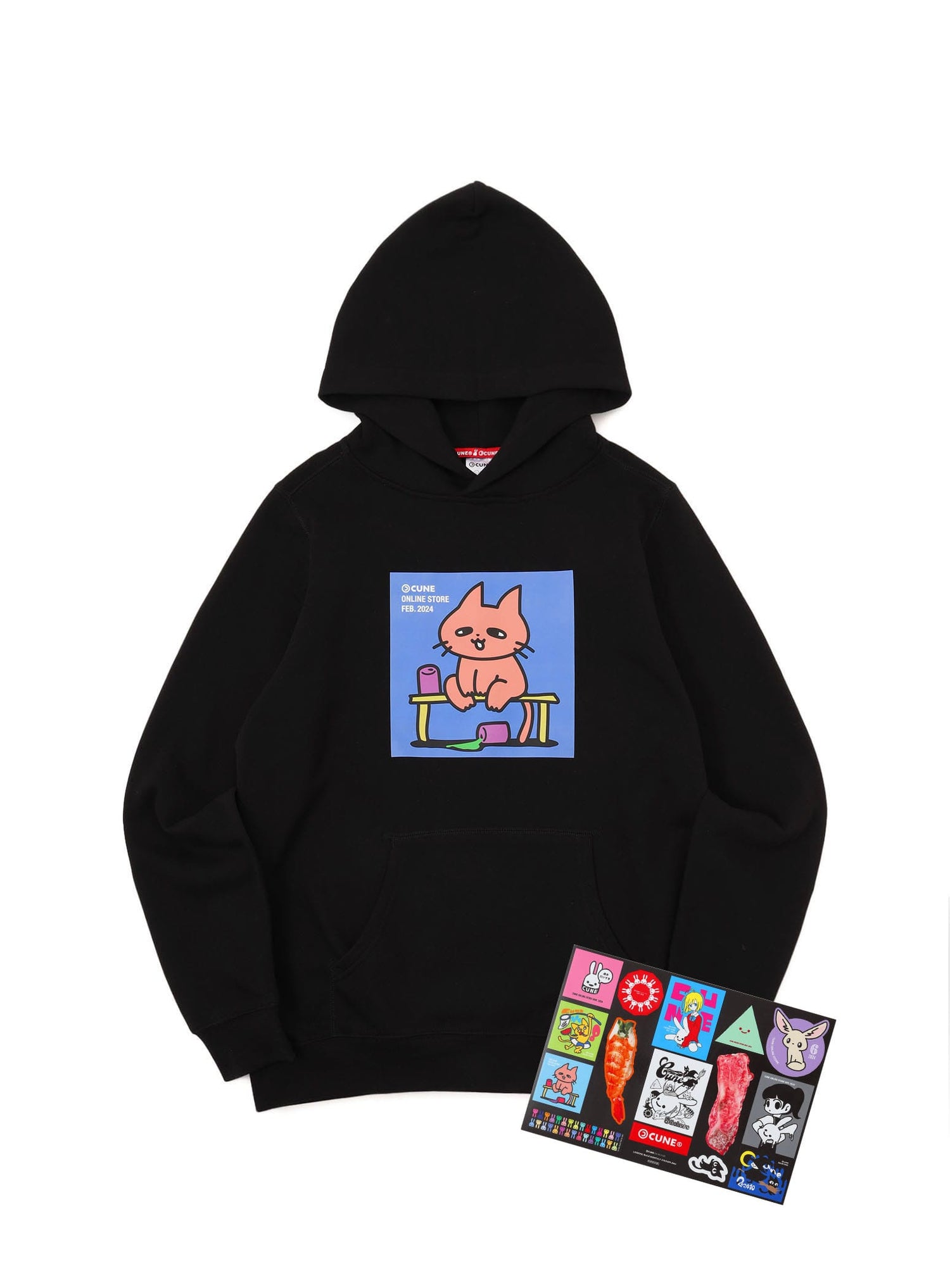 LOOKING BACK MONTHLY STICKER PULL PARKA 202402