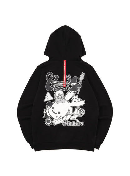 LOOKING BACK MONTHLY STICKER PULL PARKA 202403