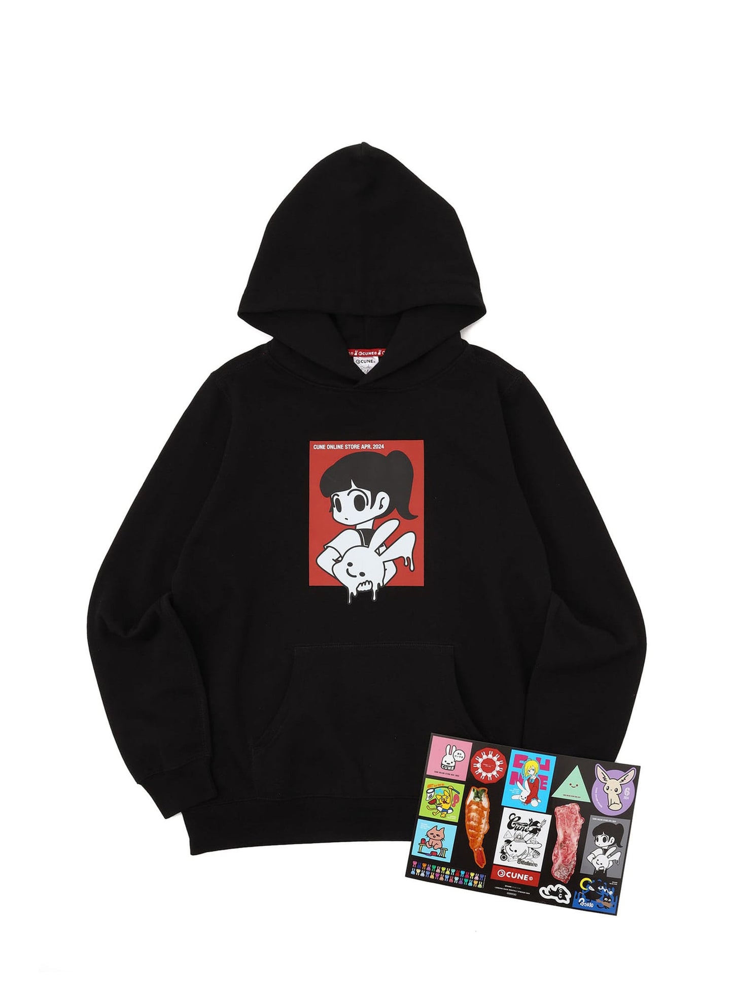 LOOKING BACK MONTHLY STICKER PULL PARKA 202404