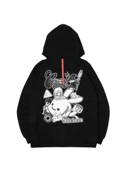 LOOKING BACK MONTHLY STICKER PULL PARKA 202410