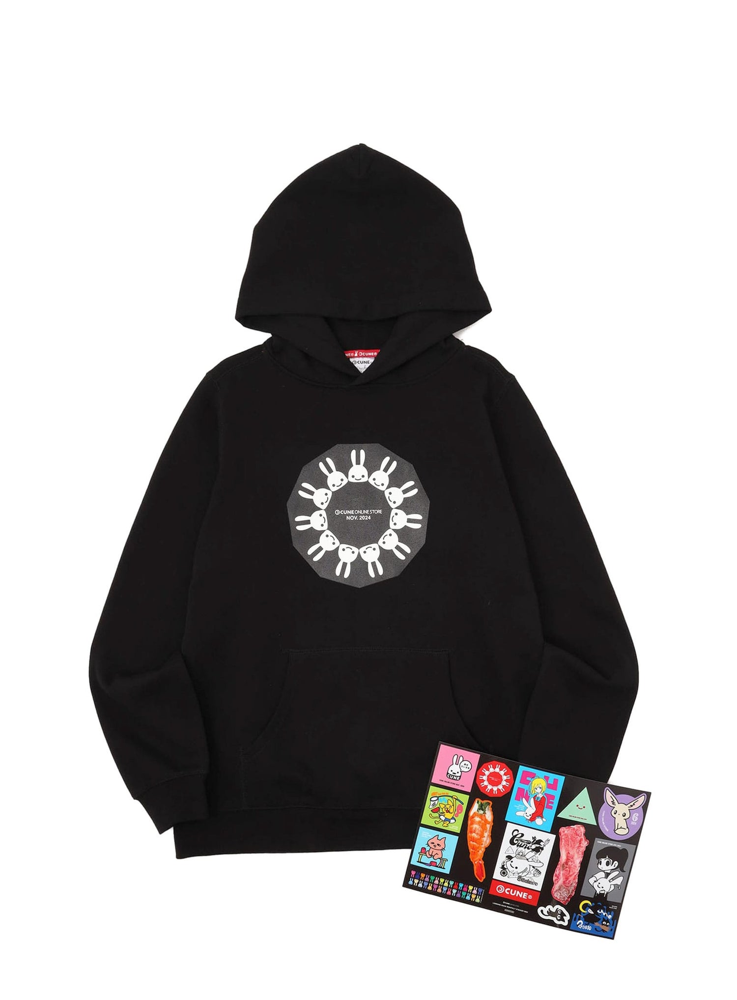 LOOKING BACK MONTHLY STICKER PULL PARKA 202411