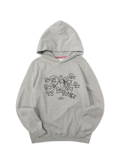 OS 12th Anniv. PULL PARKA 12匹の犬の散歩