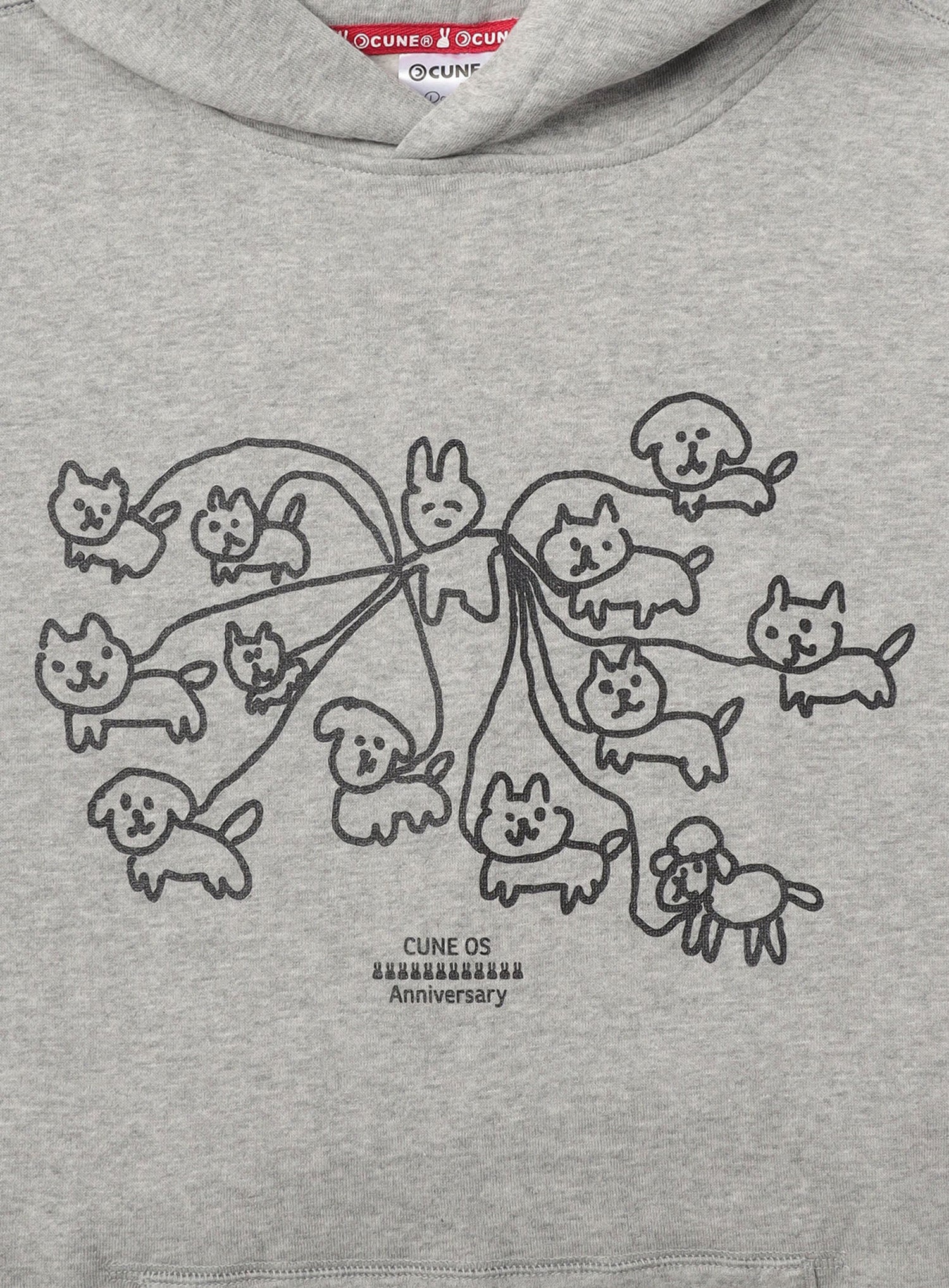 OS 12th Anniv. PULL PARKA 12匹の犬の散歩