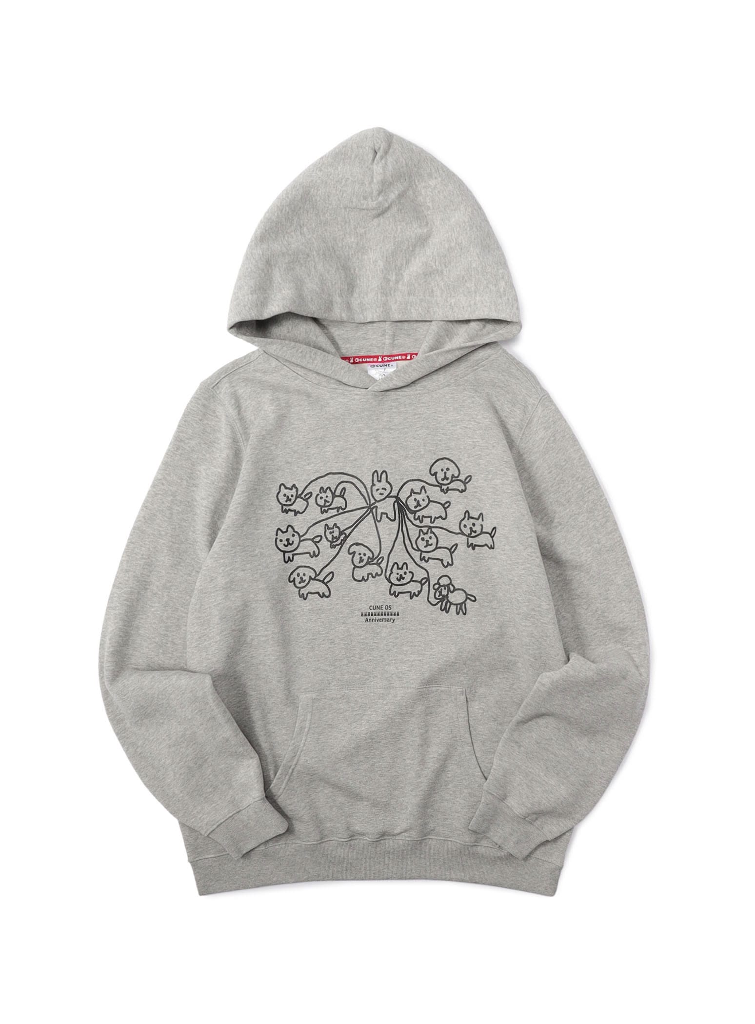 OS 12th Anniv. PULL PARKA 12匹の犬の散歩 – CUNE