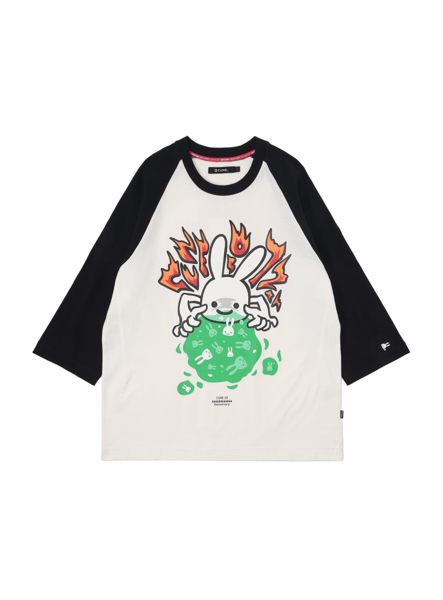 OS 12th Anniv. ラグランTシャツ 手の中にU12 – CUNE