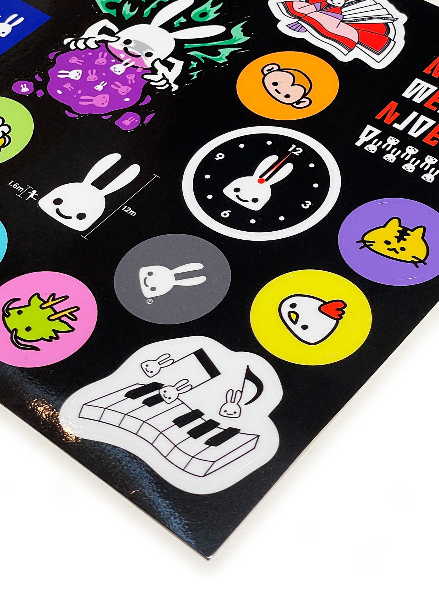 OS 12th Anniv. ステッカー 12カット