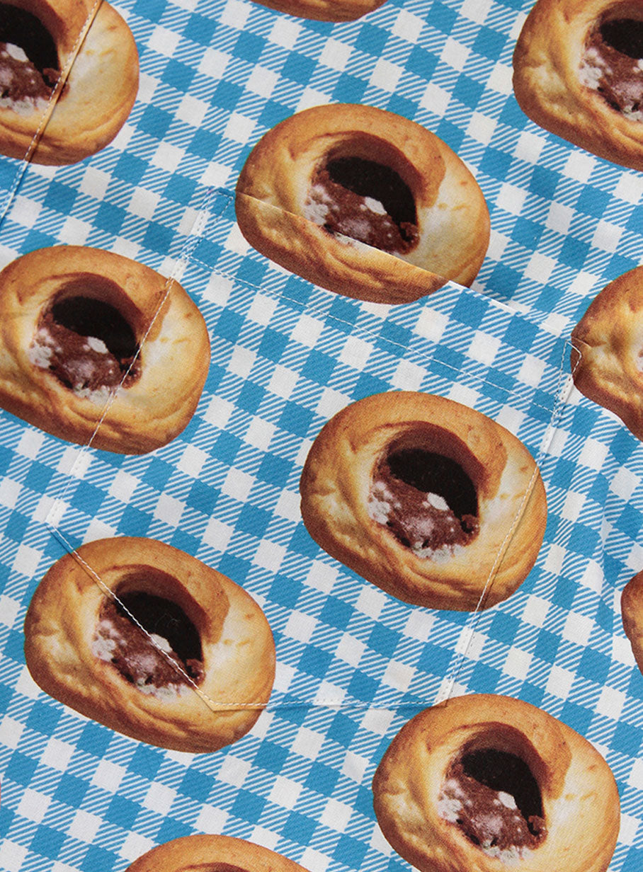 ギンガムコロネ B.D半袖シャツ