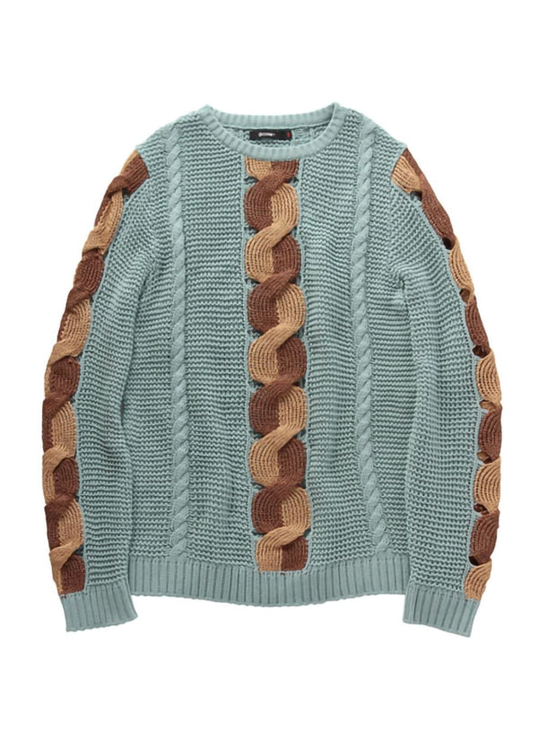 ねじりパン ニット