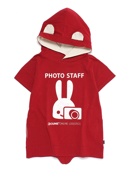 カメラスタッフ 耳付きTシャツ