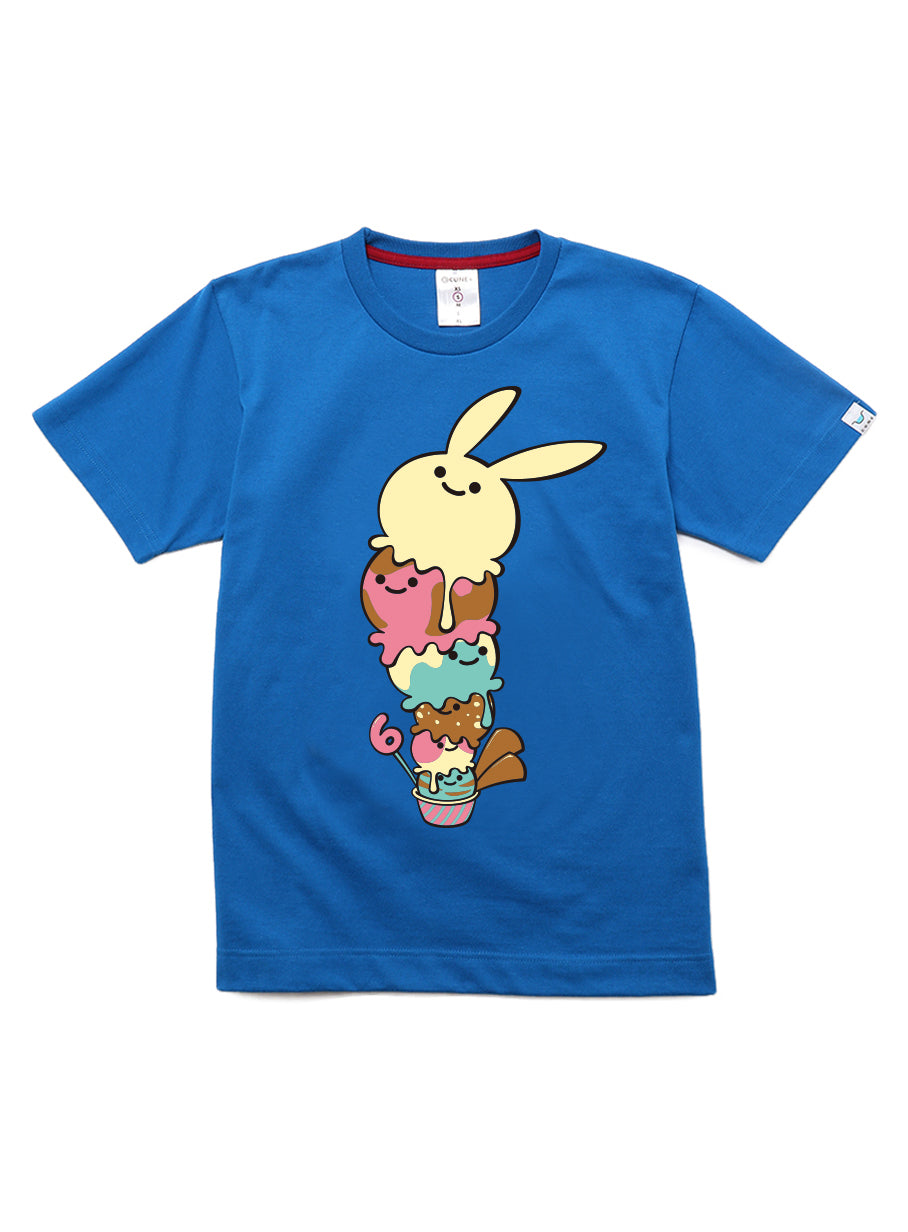 6th Anniv. T-SHIRTS 6段アイス