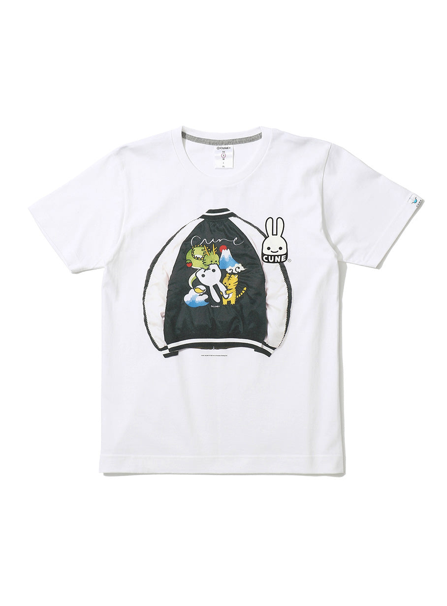 裏がMA-1のスカジャン T-shirt
