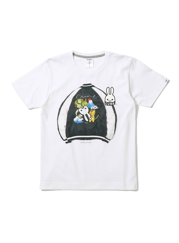 裏がMA-1のスカジャン T-shirt
