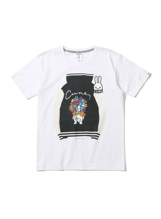 24th 裏毛のフードスタジャン T-shirt