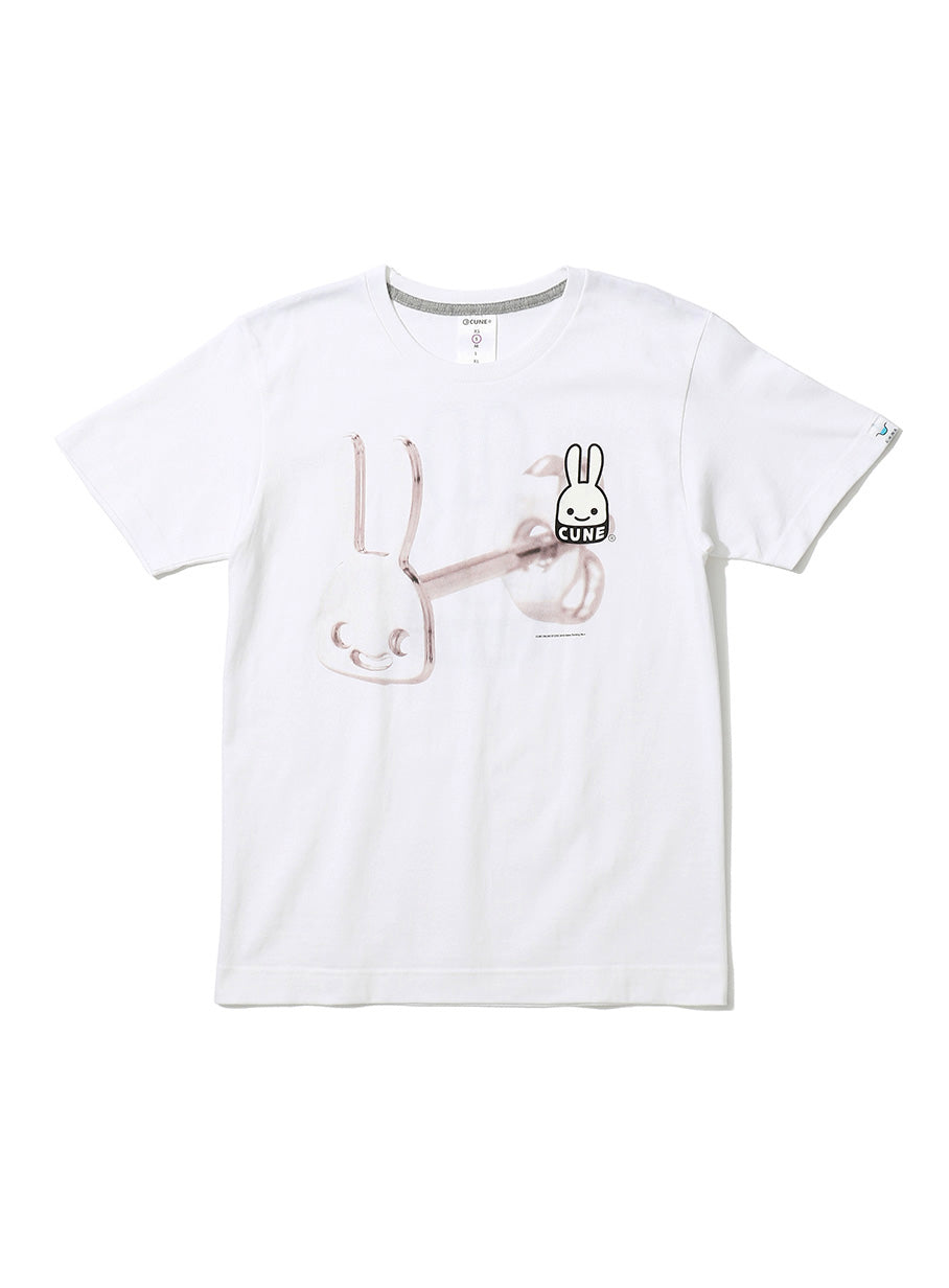 ちびウサギピアス1P T-shirt