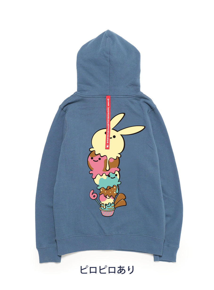 6th Anniv. ZIP PARKA 6段アイス