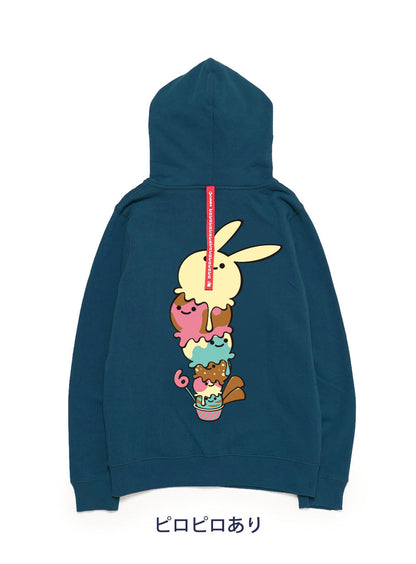 6th Anniv. ZIP PARKA 6段アイス