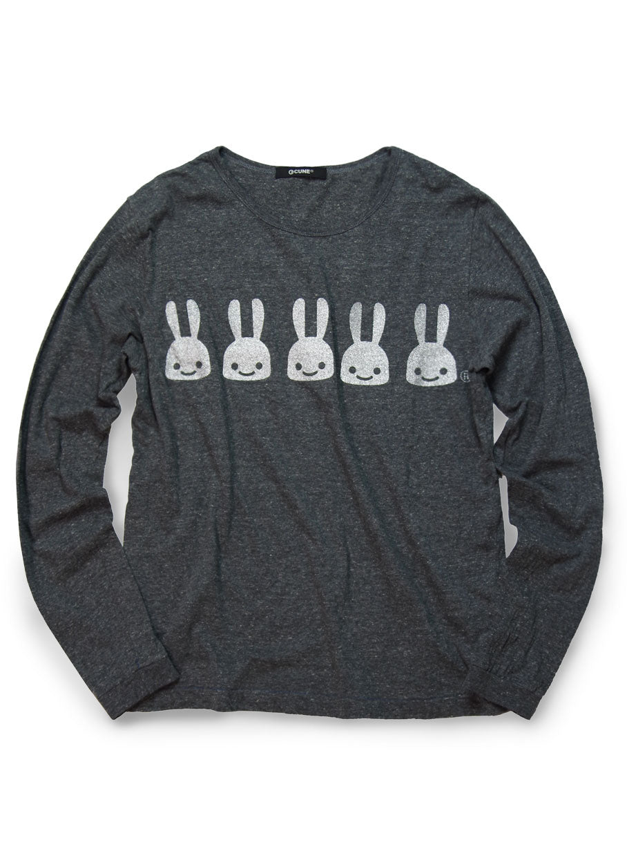 ラメウサギ L/S Tシャツ