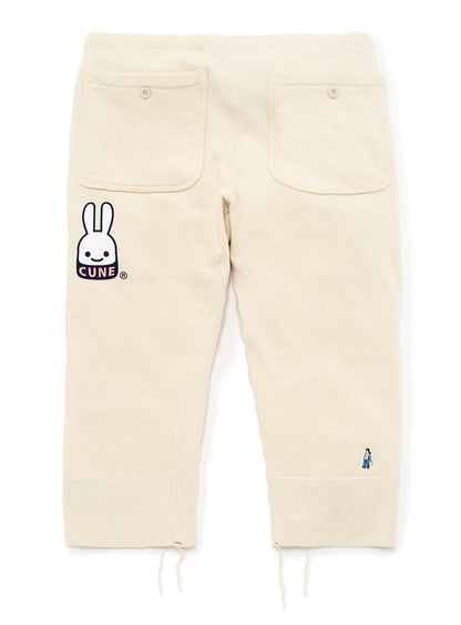 ウサギ吊り裏毛　パンツ