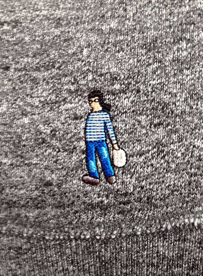 ウサギ吊り裏毛　パンツ