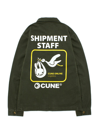 出荷スタッフ コットンブルゾン