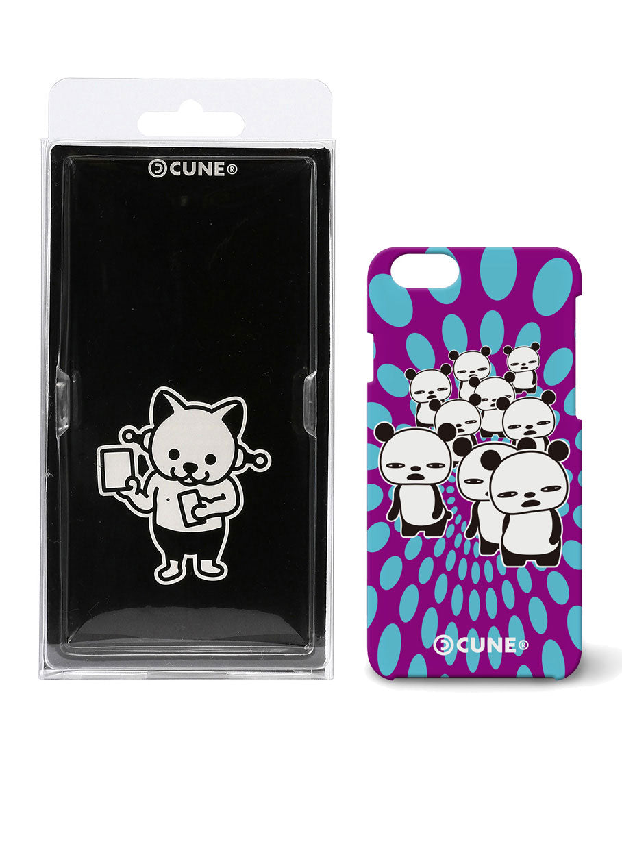 iPhone case パンダ9頭