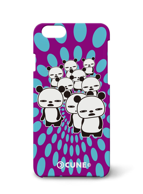 iPhone case パンダ9頭