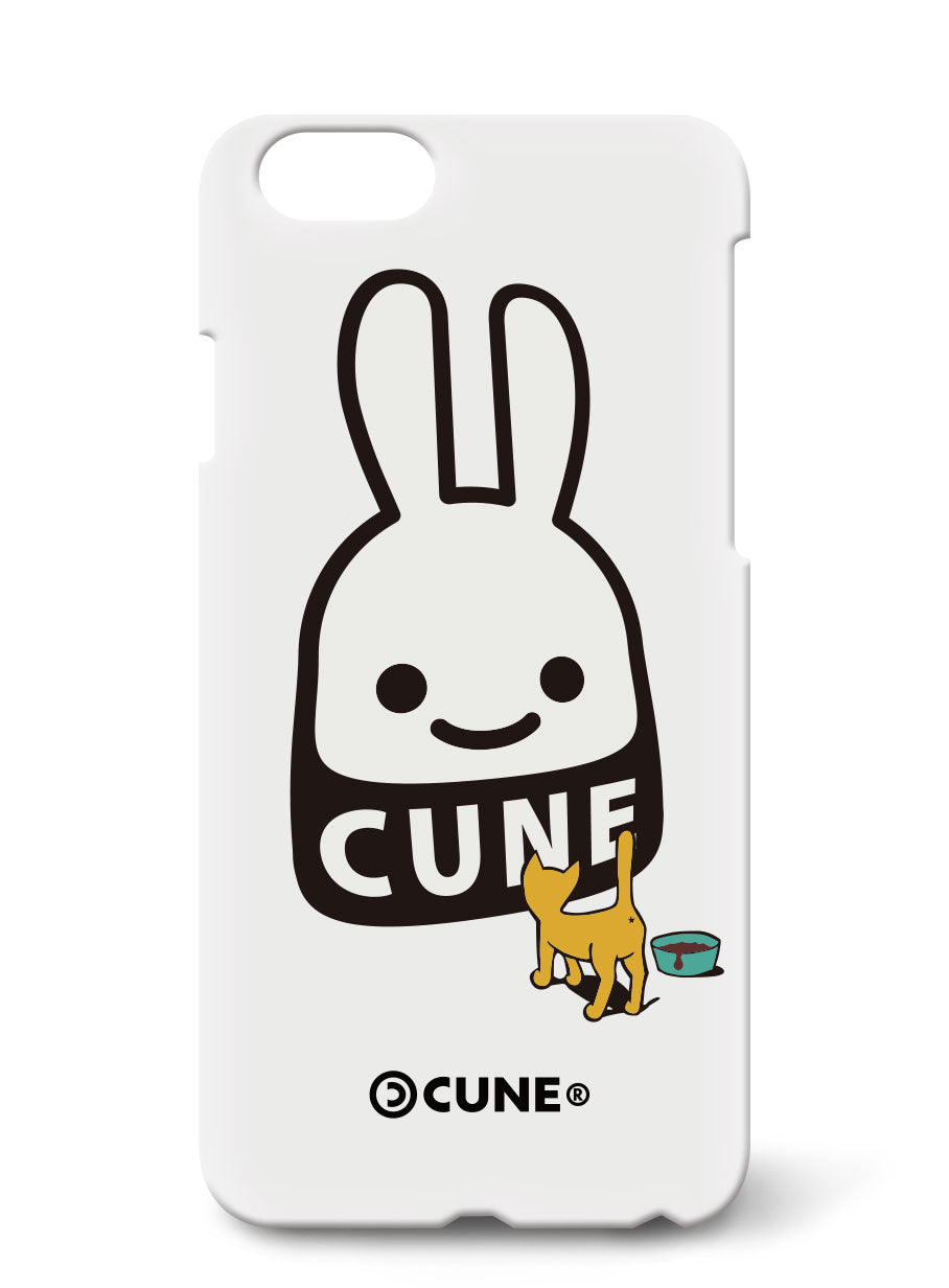 iPhone Plus case　ネコとウサギ