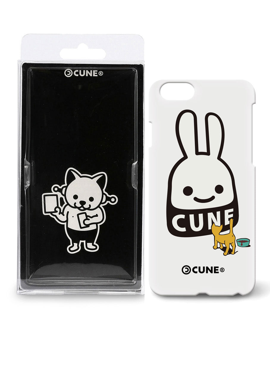 iPhone Plus case　ネコとウサギ