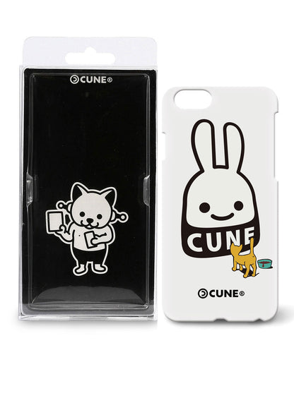 iPhone Plus case　ネコとウサギ
