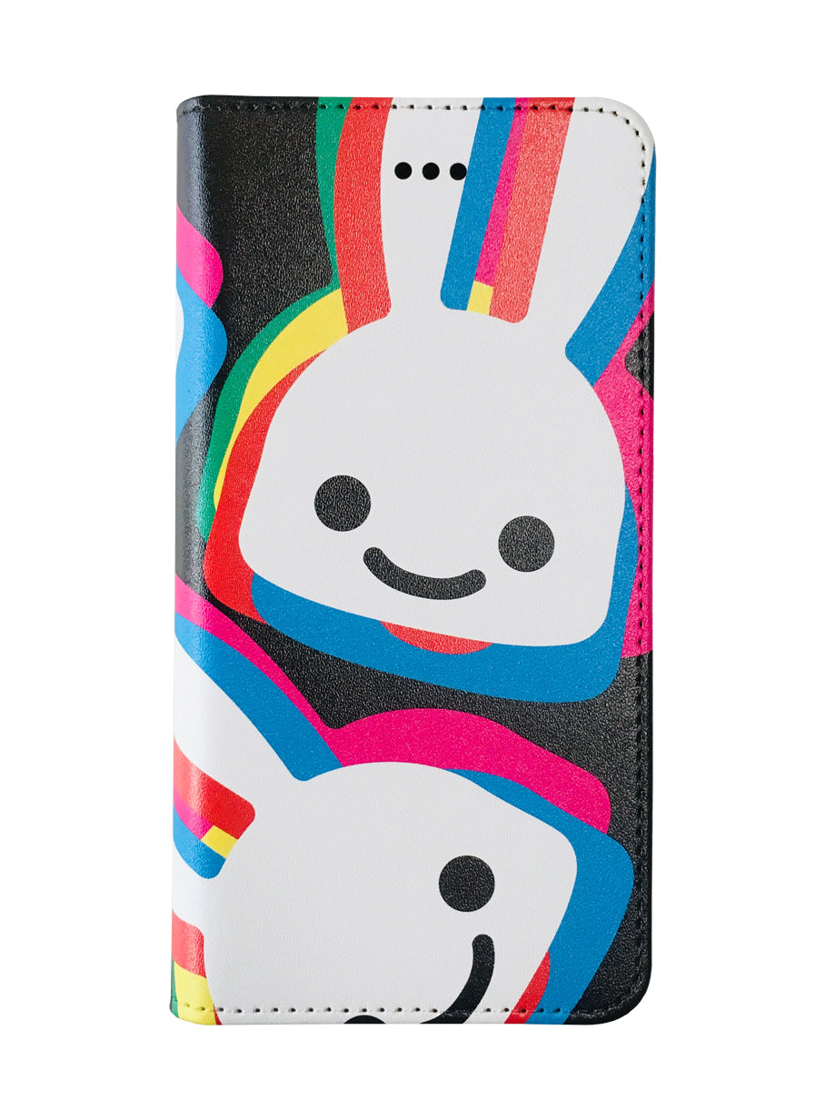 6th Anniv. 手帳型iPhoneケース 6色ウサギ