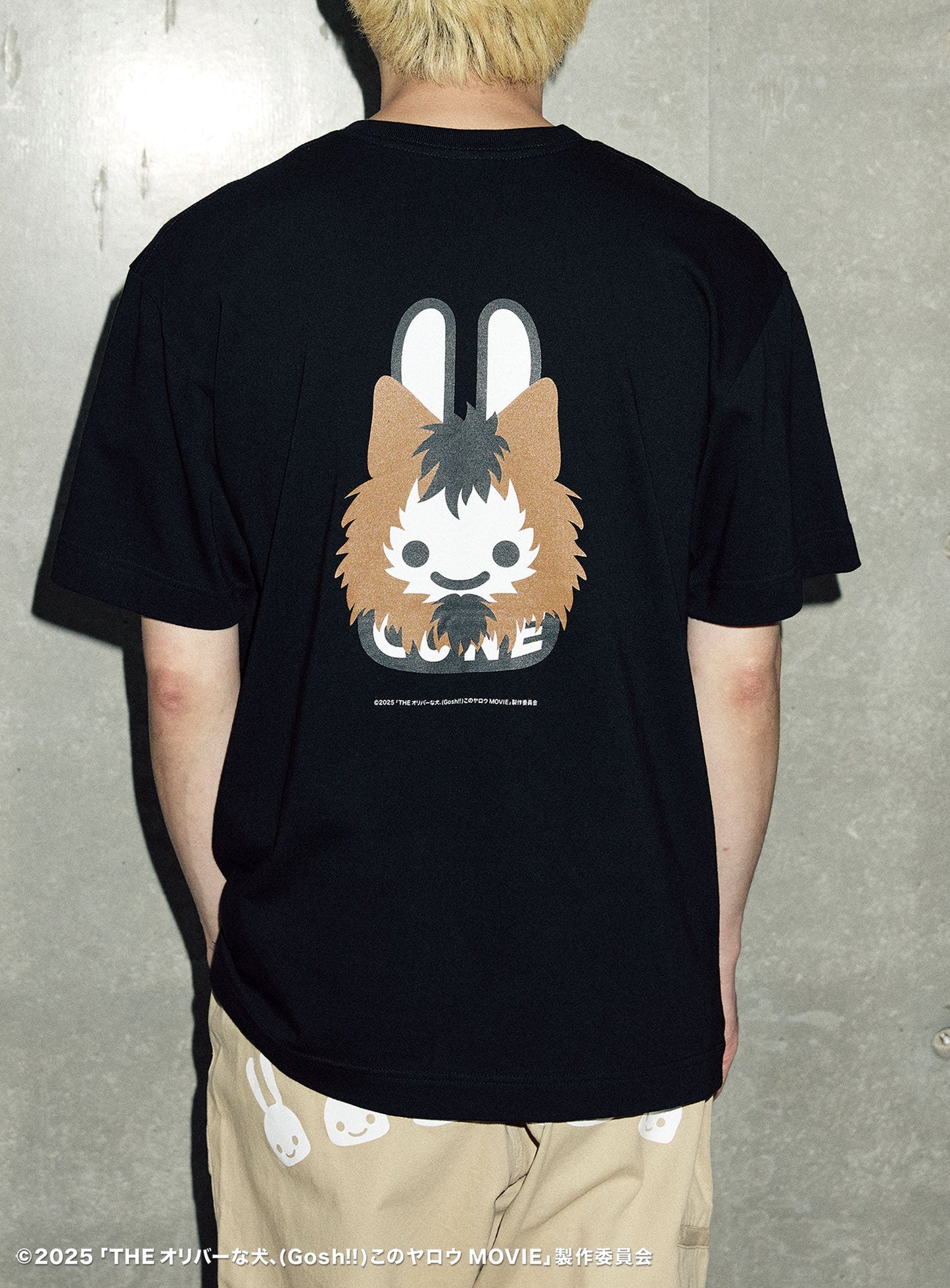 オリバーな犬 COLLAB T-SHIRTS オリバーなCUNEウサギ