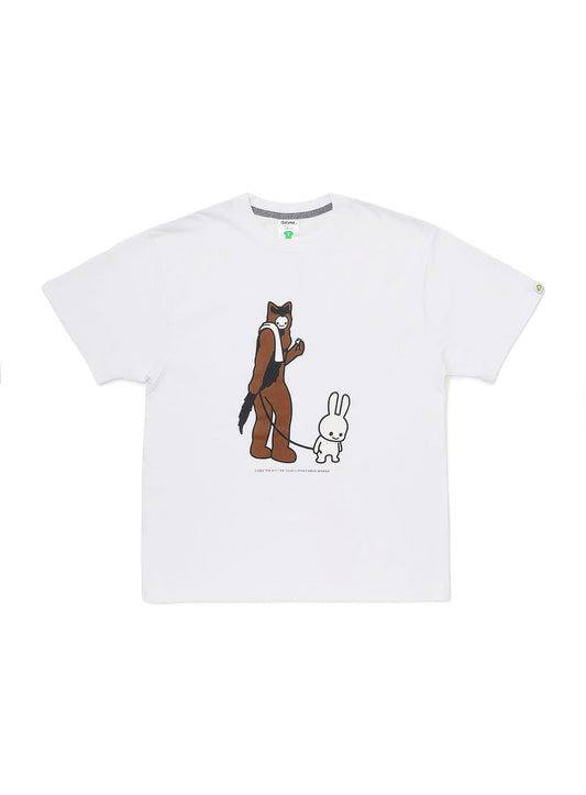 オリバーな犬 COLLAB T-SHIRTS うさちゃんとオリバー