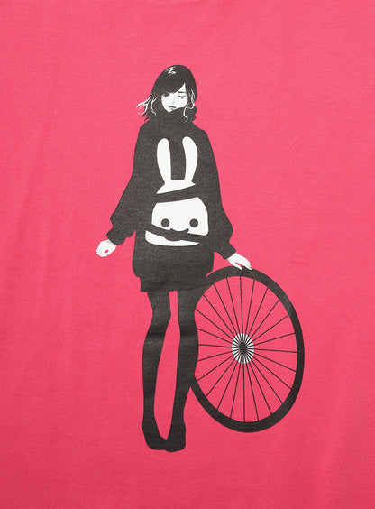 S/S Tee 前輪泥棒