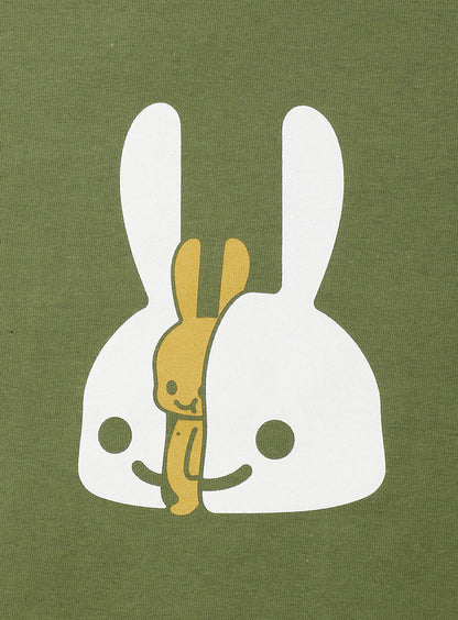 S/S Tee うさぎサンド