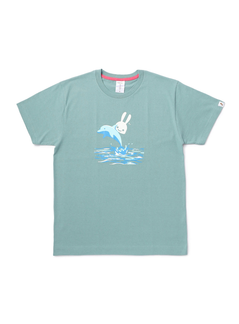S/S Tee イルカ