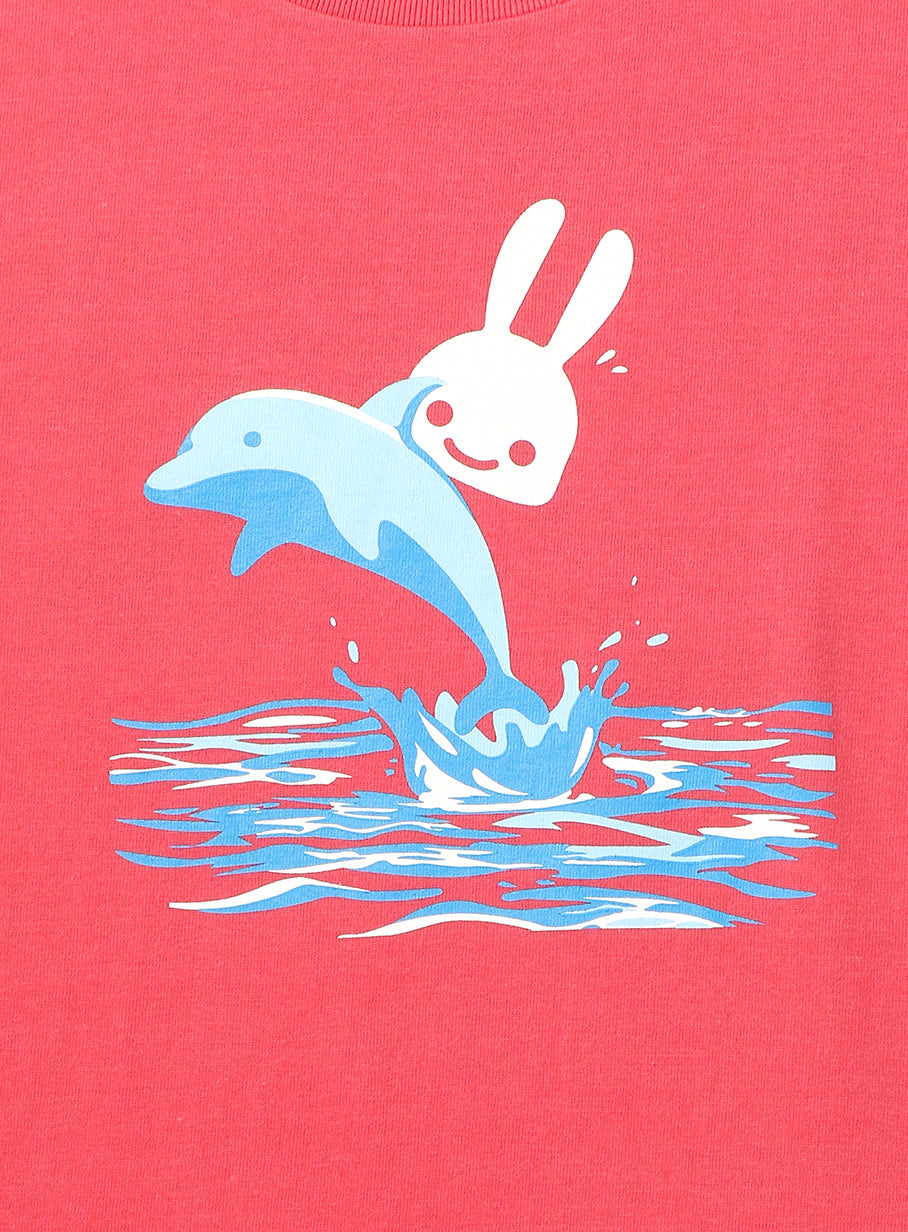 S/S Tee イルカ
