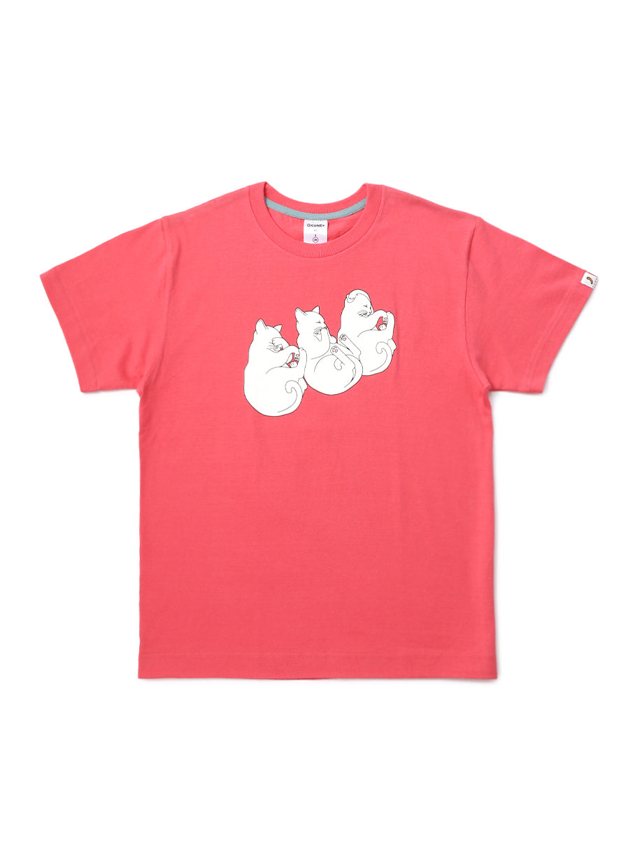 S/S Tee 3匹の猫
