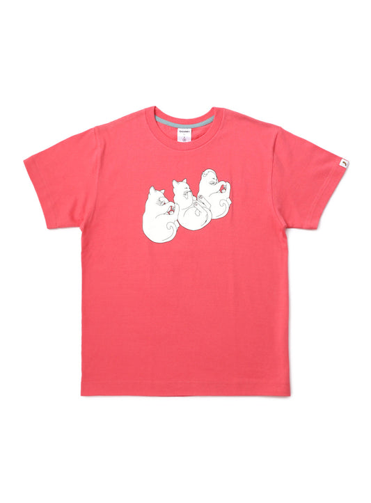 S/S Tee 3匹の猫
