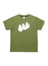 S/S Tee 3匹の猫