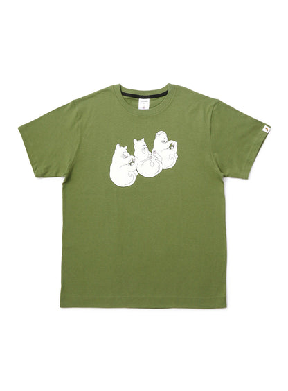 S/S Tee 3匹の猫