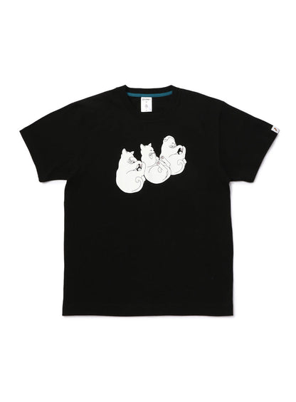 S/S Tee 3匹の猫