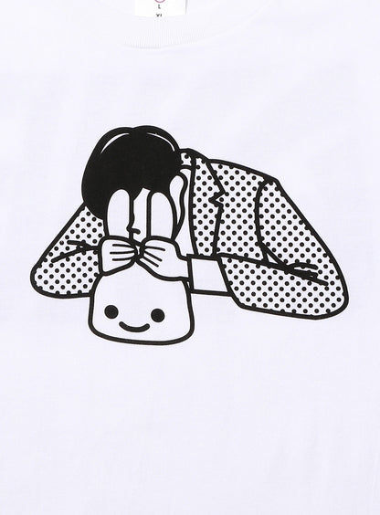 S/S Tee 耳を嗅ぐ