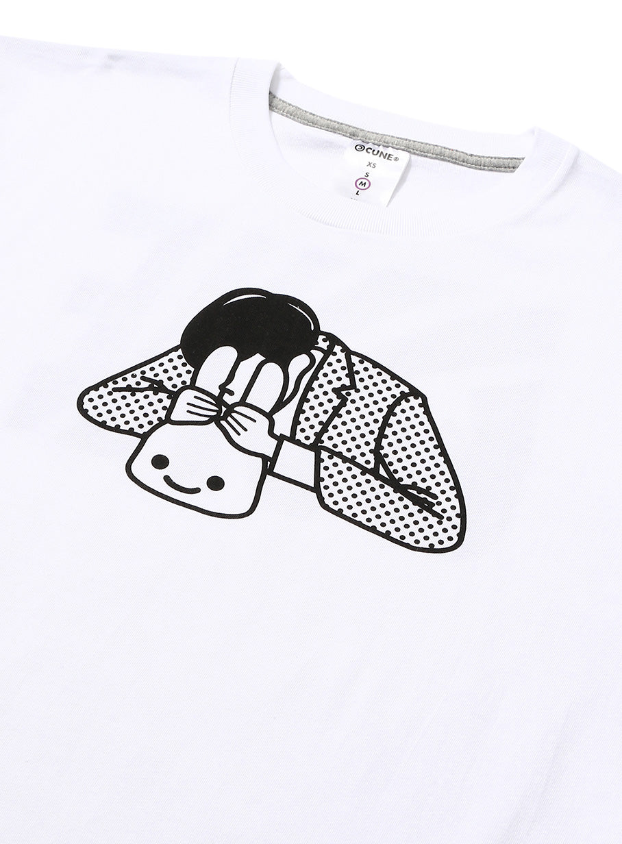 S/S Tee 耳を嗅ぐ