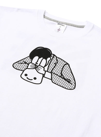 S/S Tee 耳を嗅ぐ
