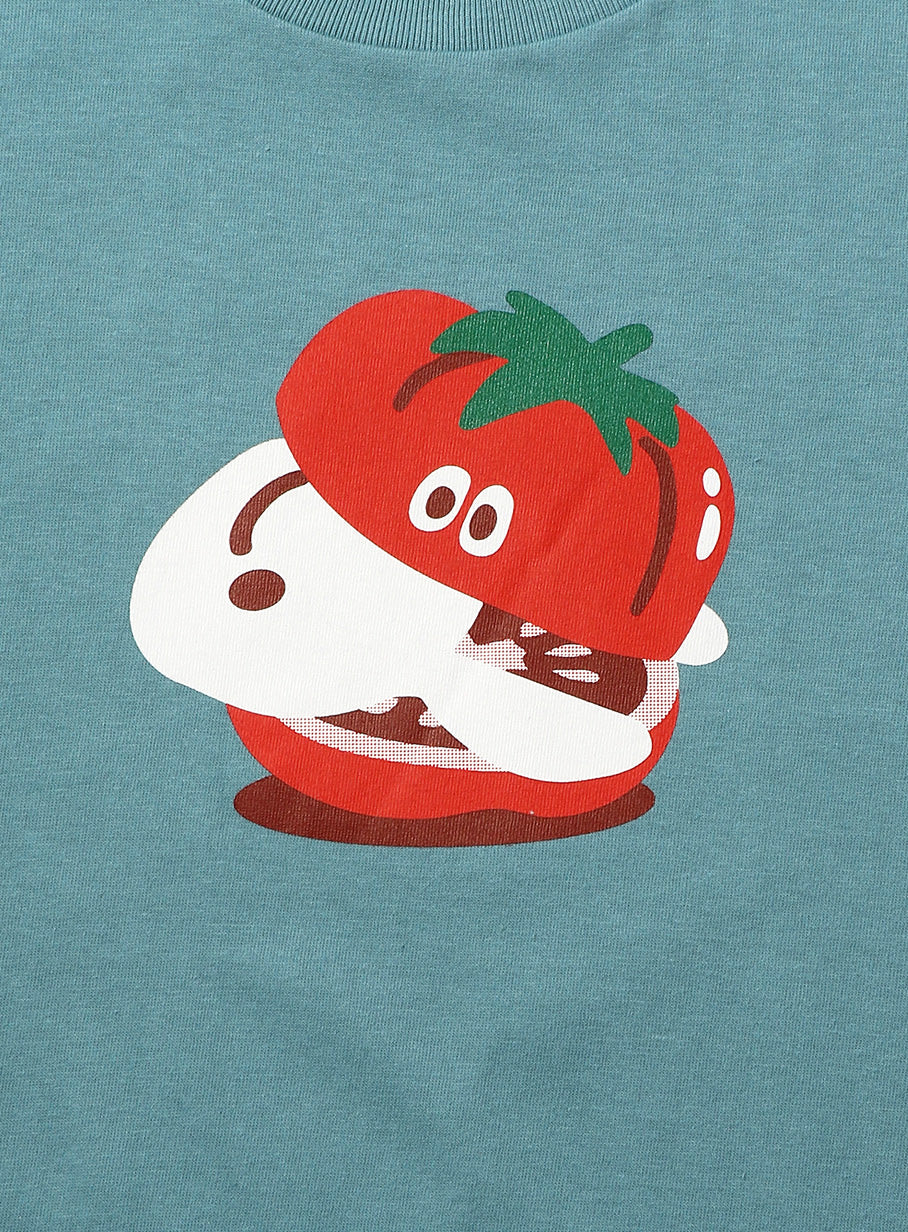 S/S Tee トマトとチーズ