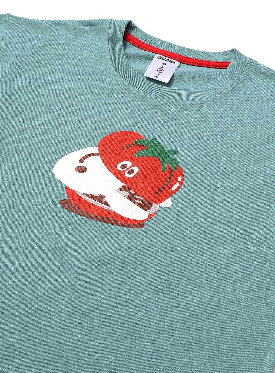 S/S Tee トマトとチーズ